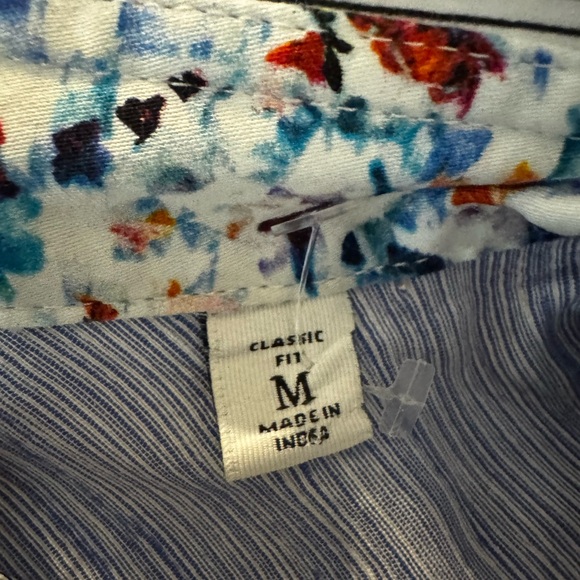 Robert Graham Shipping Lines Cotton Blend Classic Fit Button Down Shirt NWT MED - Picture 3 of 10